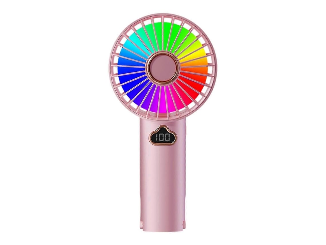Mini Ventilador Portátil De 25-26 Cm, Ventilador Portátil Recarregável Puw0776