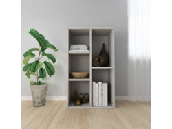 Estantería/aparador | Aparador De Comedor | Armario De Cocina Madera Contrachapada Gris 50x25x80 Cm