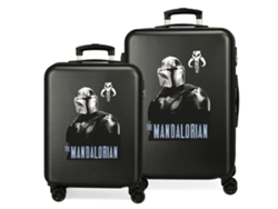 Maleta de Viaje STAR WARS The Mandalorian (Mediana - 104 L - Negro)