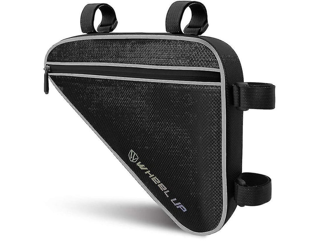 Bolsa de almacenamiento triangular impermeable para bicicleta de montaña o carretera, bolsa para el cuadro del tubo superior, SAISIYIKY