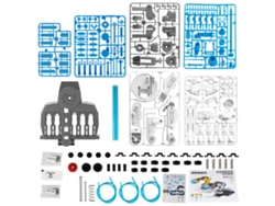 Conjunto De Braço Robótico Hidráulico Diy Para Crianças Brinquedo De Montagem Manual Azul 8+
