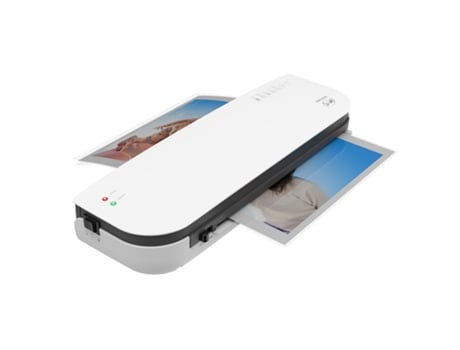 OSMILE SL289 Juego de máquina laminadora de escritorio Tamaño A4 Sistema de 2 rodillos de laminación en frío y caliente eu