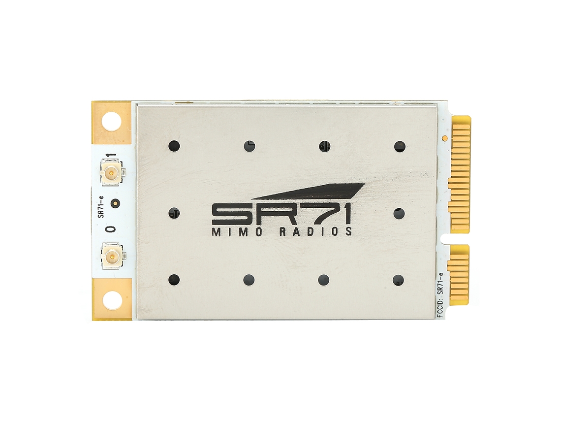 Placa De Rede Sem Fio 400mw Sr71-e Ar9280 2.4/5ghz 300mbps Para Notebooks Desktops Mini Pci-e