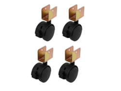 Ruedas 22 Mm 663247s 742616q Giratorias Freno Para Muebles