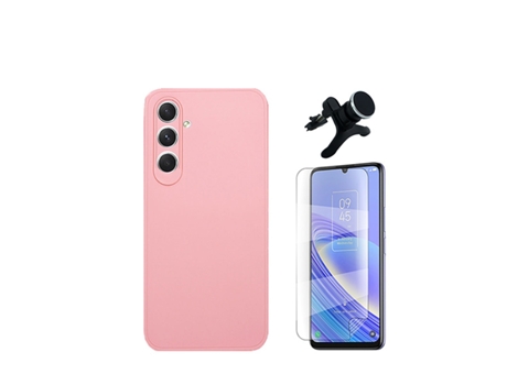 Kit De Película De Hidrogel Cubierta Completa Cubierta Frontal Silicona Líquida Reforzada PHONECARE Soporte Magnético Para Coche Para Samsung Galax...