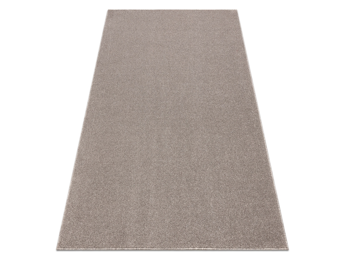 Alfombra Eton Plus Color Beige, Monocromática, Uniforme, Lisa