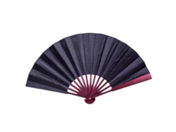 Ventilador de techo, color liso, extragrande de 33 cm, negro BRILVIBERA