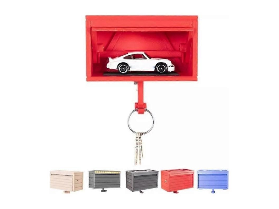 Moderno llavero adhesivo blanco para pared, con 6 ganchos, para salón y cocina. Aquaforge