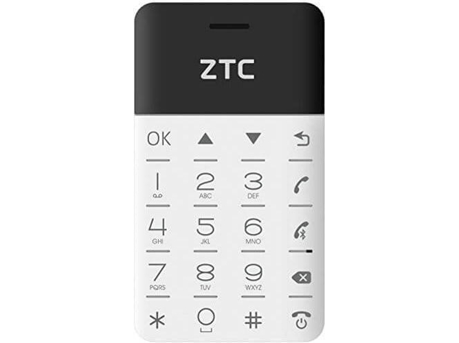 Teléfono móvil ZTC Cardphone G200 Blanco