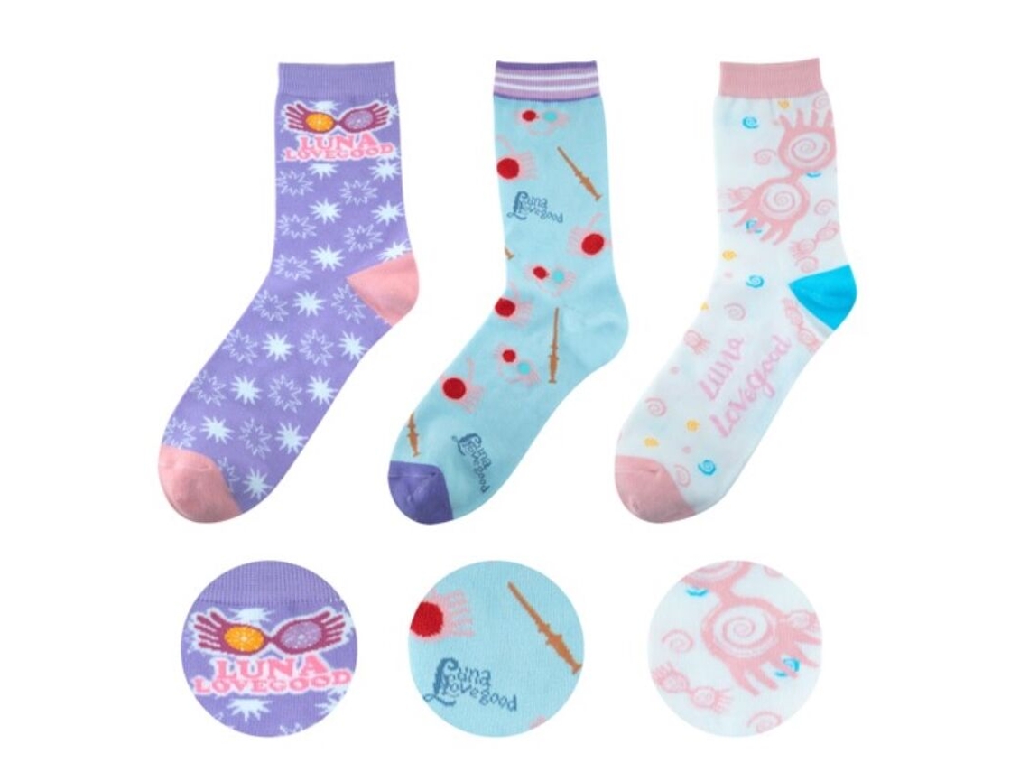 Juego de calcetines (3) Harry Potter Luna Lovegood (t. 35-45) B.active