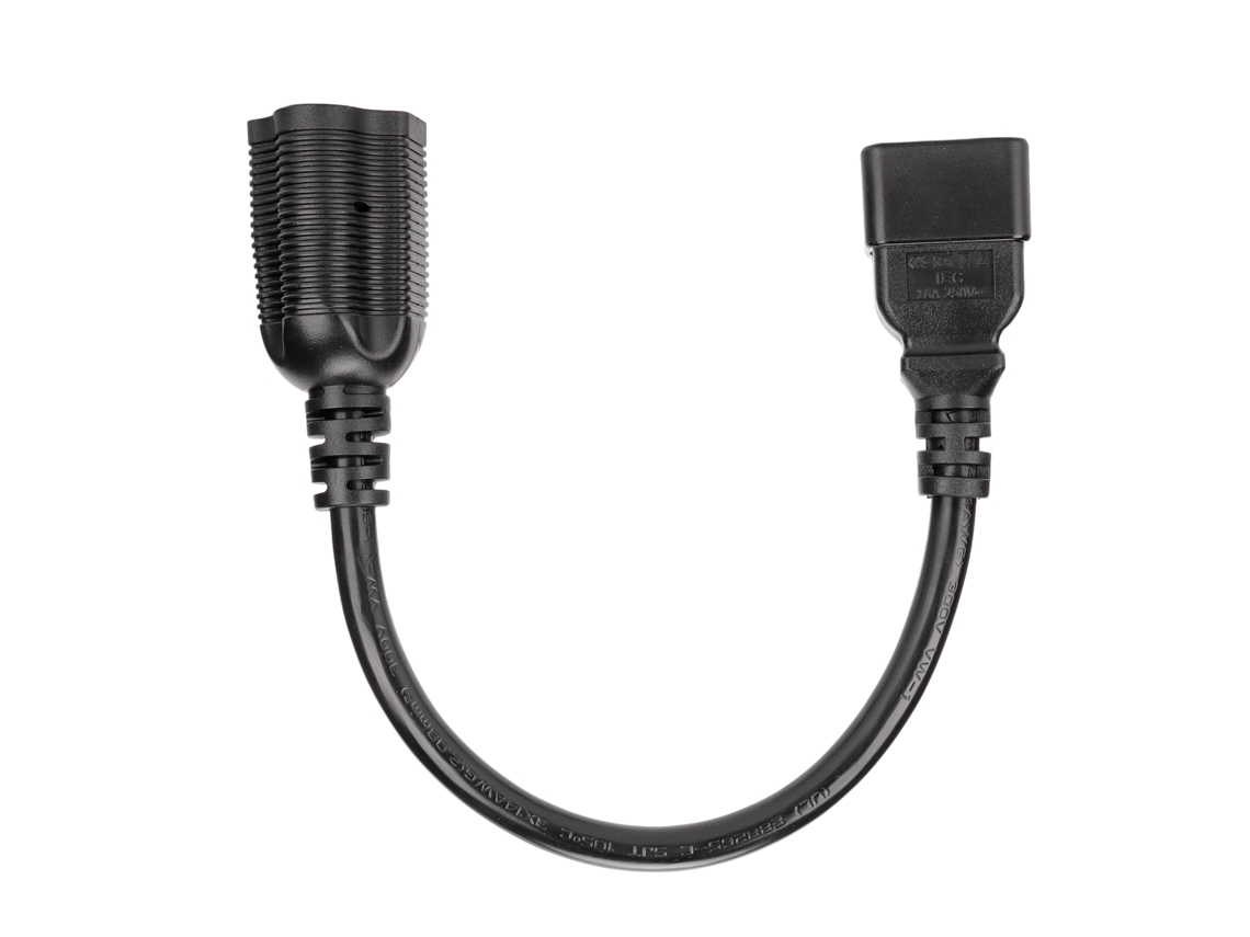 Cable De Adaptador De Alimentación (conversión 2 En 1 De Iec320 C20 A 5-15r/5-20r)