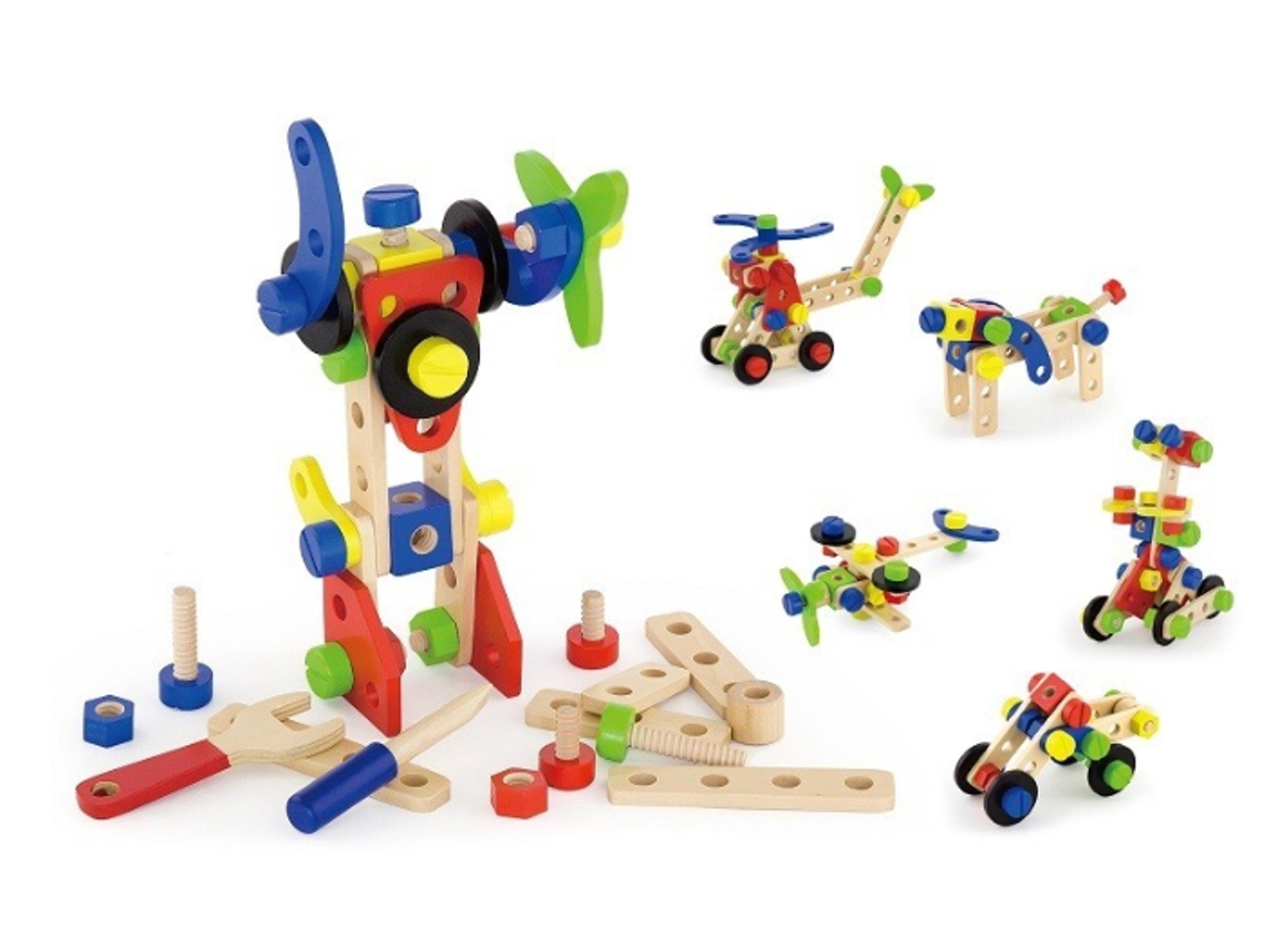 Juego de bloques Viga de 68 piezas