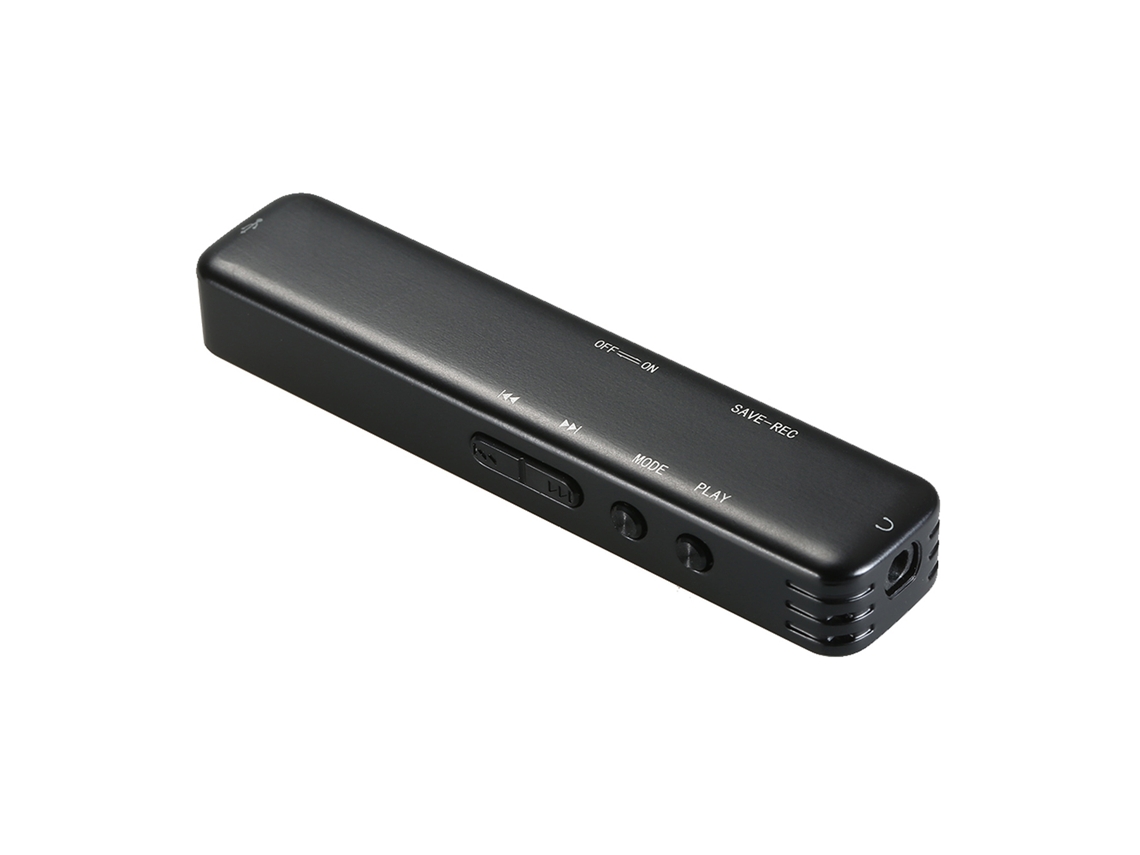 Grabadora De Voz Digital De 64 Gb, Grabadora Activada Por Voz Con Reproducción De Mp3 Y Protección Por Contraseña.