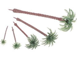 25 Piezas De Mini Palmeras De Coco Artificiales Para Decoración, Modelo De Árbol Para Diorama