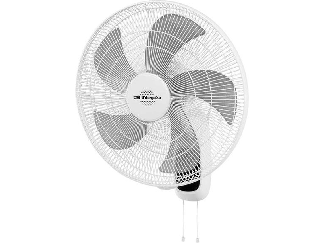 Ventilador de Pared ORBEGOZO WF 0146 (3 velocidades - 60 W - Diámetro 45 cm)