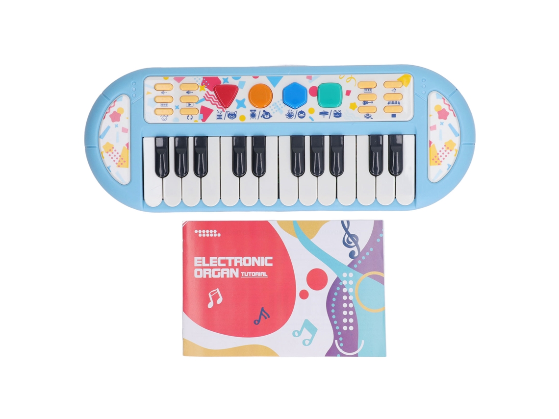 Piano de juguete inteligente de 24 teclas para niños
