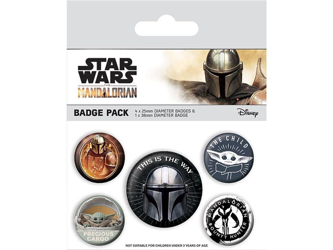 Set de Chapas PYRAMID The Mandalorian: This is the Way