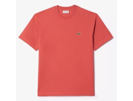 Camiseta de Hombre LACOSTE Sapatos Tecido Rosa (S)