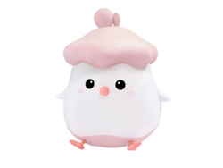 Luz nocturna infantil con forma de pollo y verduras. Diseño adorable, con control de presión, portátil, carga USB y brillo ajustable. Rosewell