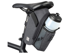 Bolsa para bicicleta impermeable para sillín de bicicleta, bolsa para sillín de bicicleta de montaña y carretera, color negro Gusshious