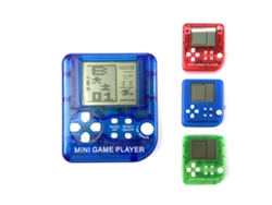 Ats-máquina De Juego Clásica Mini Para Niños Llavero Regalo Cyber Electrónico Color Aleatorio