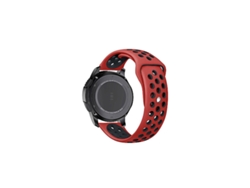 Correa Deportiva Gift4me Para Garmin Forerunner 170 - Negro Rojo