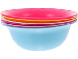 Conjunto De 6 Bacias Redondas De Plástico Para Cozinha E Jardim.