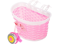 Cesta infantil rosa con campana de Slowmoose