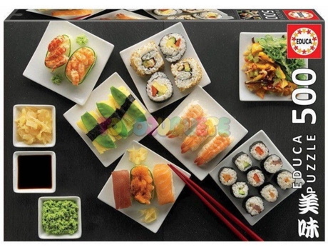 Puzzle EDUCA BORRAS Sushi (500 piezas)
