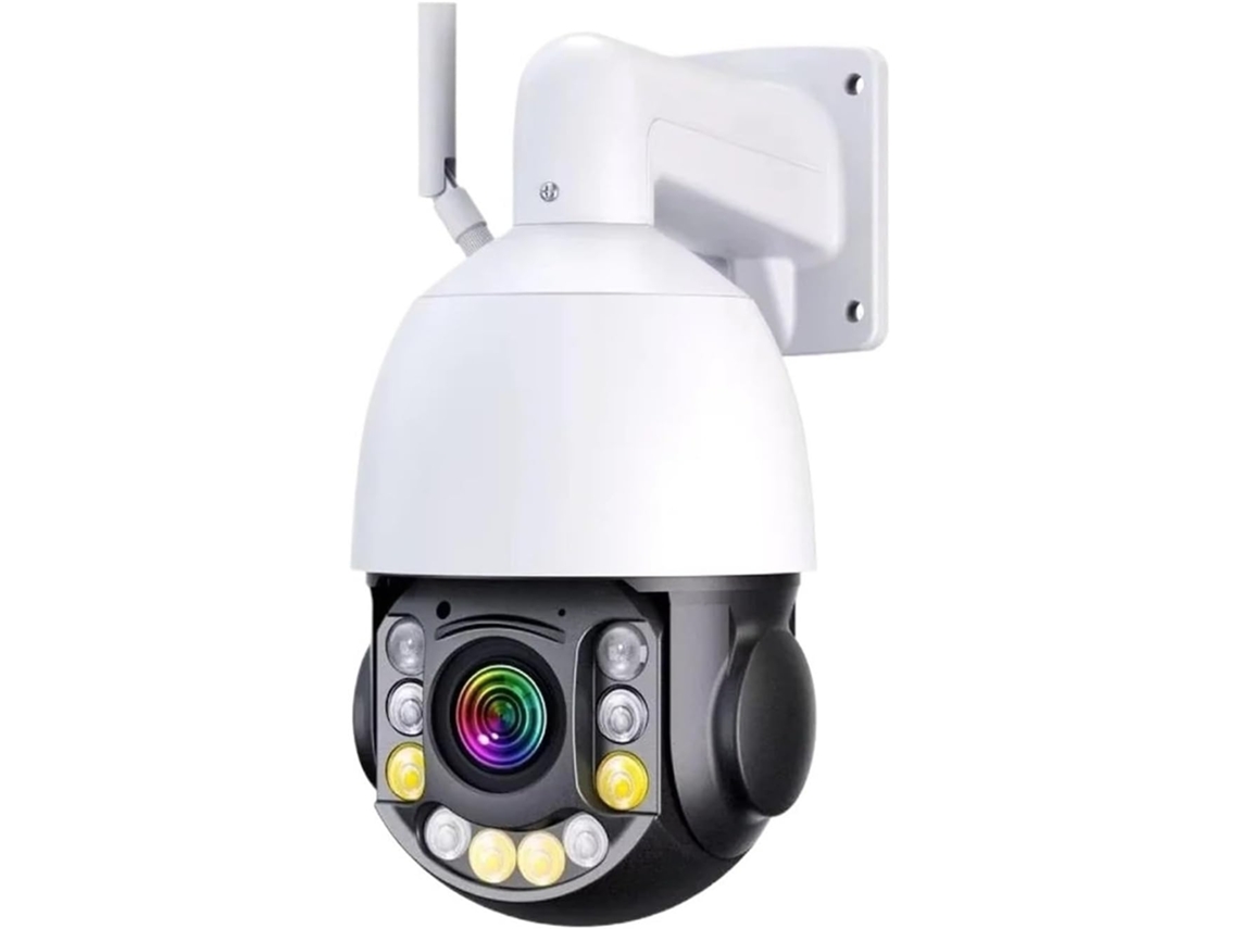Cámara Ip Ptz 4k De 8 Mp, Wi-fi, Zoom De 50x, Videovigilancia Exterior, Alarma.