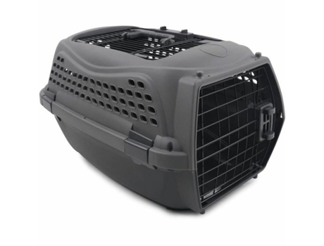 Transportín MPETS ECO GIRO S Gato Gris oscuro Plástico