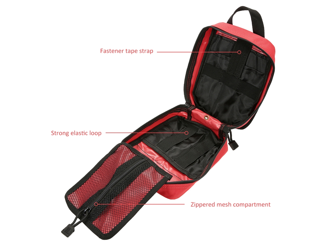 Bolsa Médica Molle Exterior Kit De Primeros Auxilios Bolsa De Urgencia Sobrevivencia Tactica
