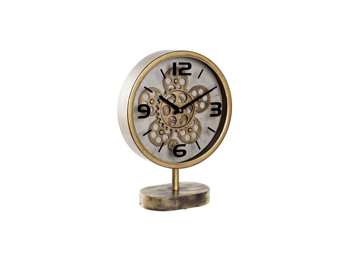 Reloj Sobremesa Hierro Movimiento 30x7,5x41cm
