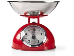 Báscula de Cocina NEDIS KASC110RD (Capacidad: 5 Kg)