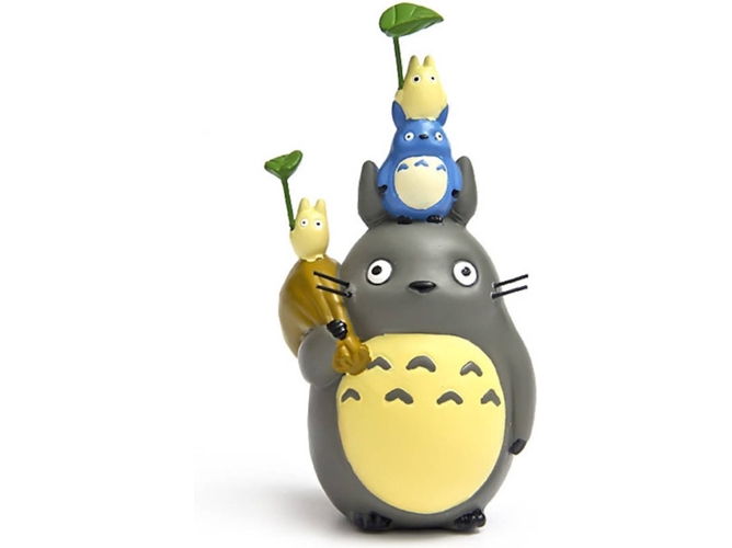 Figura EASTVAPS Hayao Miyazaki con bolsa Totoro Hoja