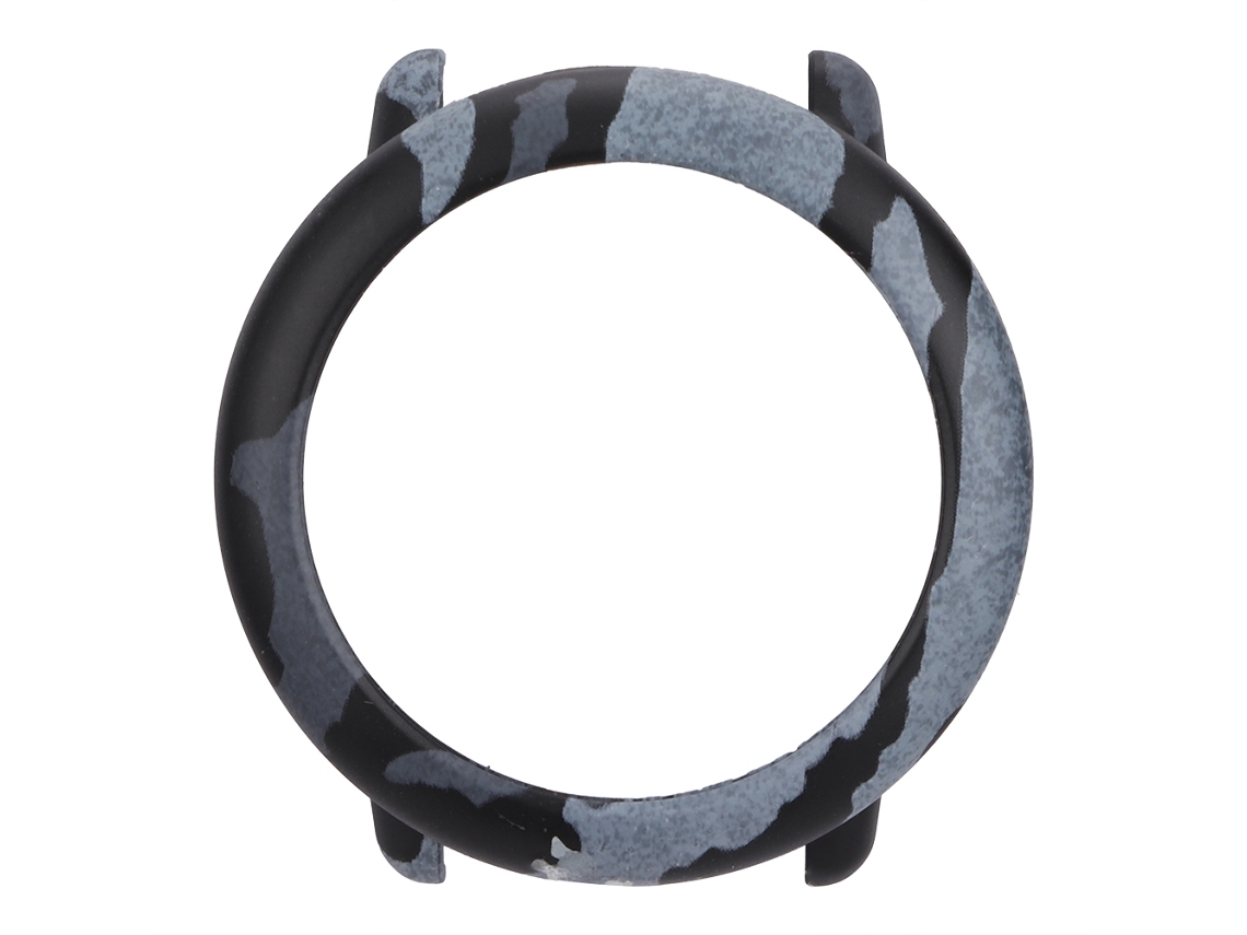 Funda para reloj inteligente Huami Amazfit Pace, color azul camuflaje EOOCOO (diseño de camuflaje personalizado, protección de pantalla)