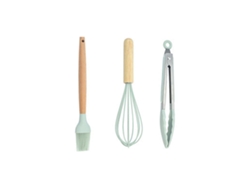 Juego De Utensilios De Cocina De Silicona: Batidor De Huevos Cepillo Para Aceite Clip Para Alimentos JEIIBRZUI