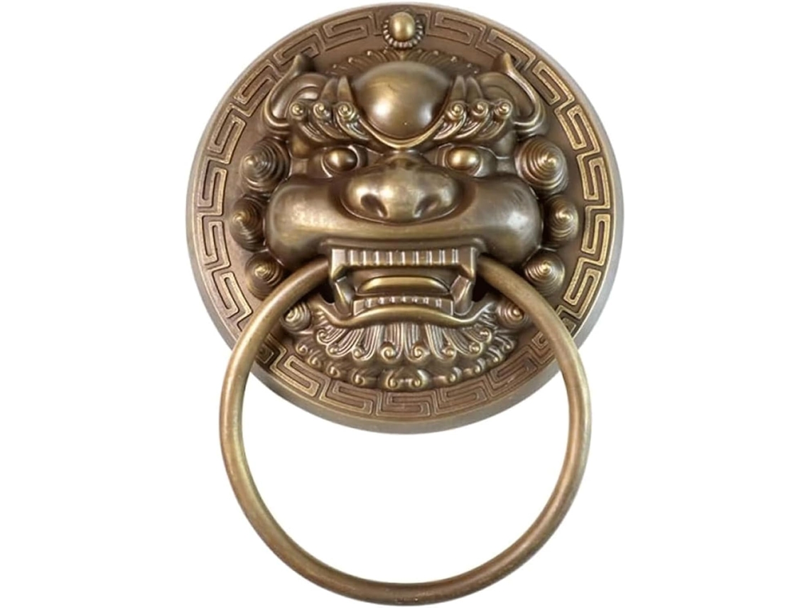 Aldaba De Hierro Para Puerta 16 Cm, Duradero, Resistente, Robusto