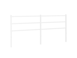 Cabecero de repuesto 200 cm Metal Blanco MAISON EXCLUSIVE