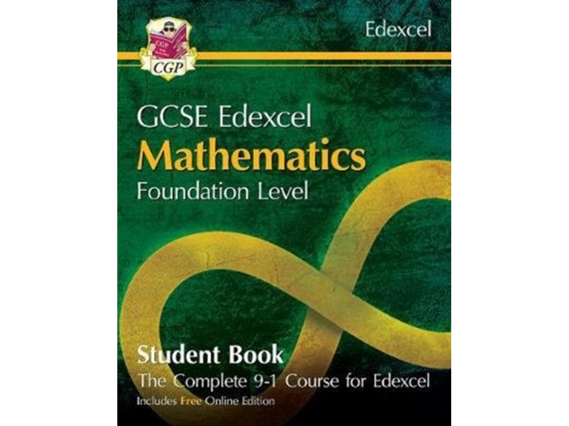 Libro Grade 9-1 GCSE Maths Edexcel Student Book - Foundation de Cgp Books (Inglés)