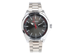 Reloj De Pulsera Curren 8320 Para Hombre, De Aleación, Con Movimiento De Cuarzo (caja Blanca Y Esfera Negra).