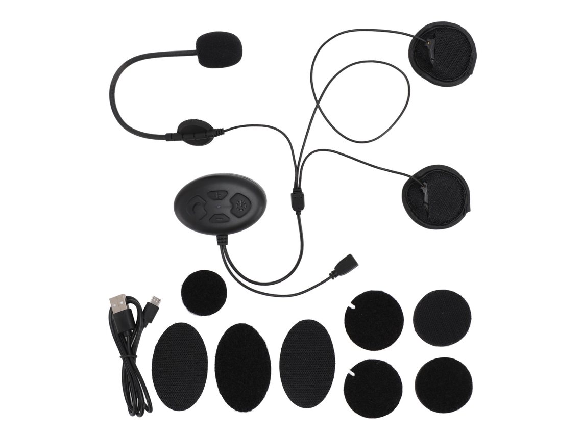 Auriculares Bluetooth Para Motocicleta Con Sonido Estéreo Hifi, Compatibles Navegación Gps, Manos