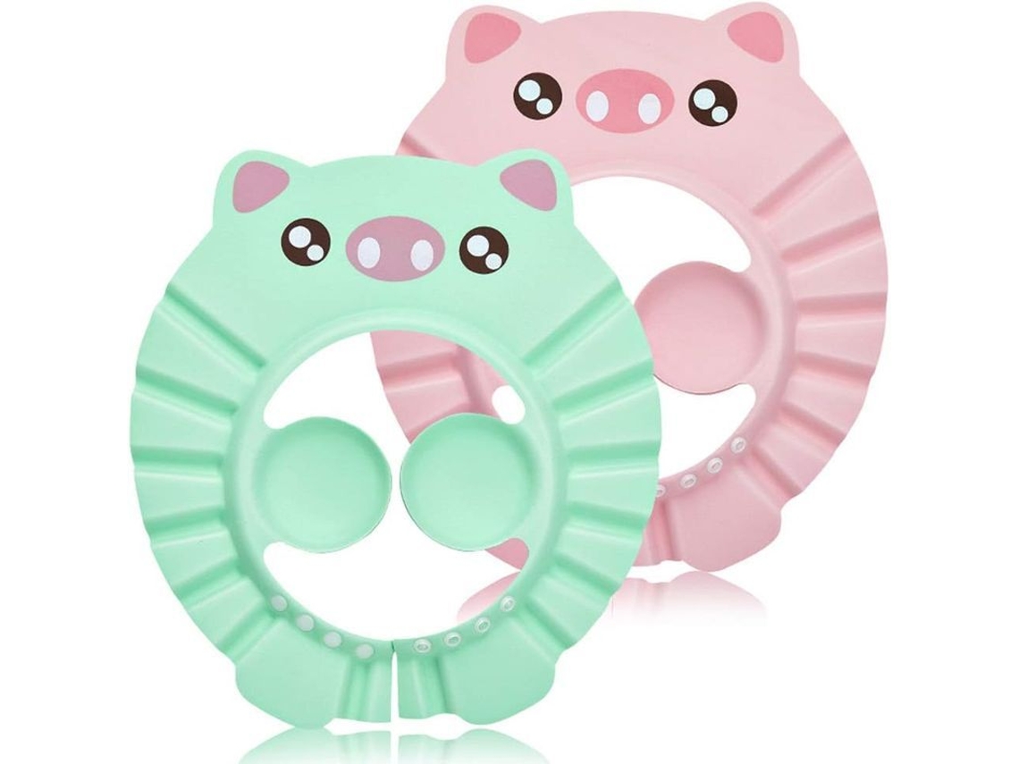 Gorro De Ducha Para Bebé Kitchen's Dream, Juego Ajustable De 2 Piezas, Protector Impermeable Para Champú De Bebé Para Niños
