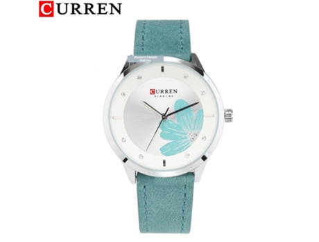 Relojes de Moda para Mujer Relojes de Cuarzo Impermeables Informales Reloj de Pulsera con Banda Dermis Reloj de Lujo para Mujer-Concha Blanca Blanc...