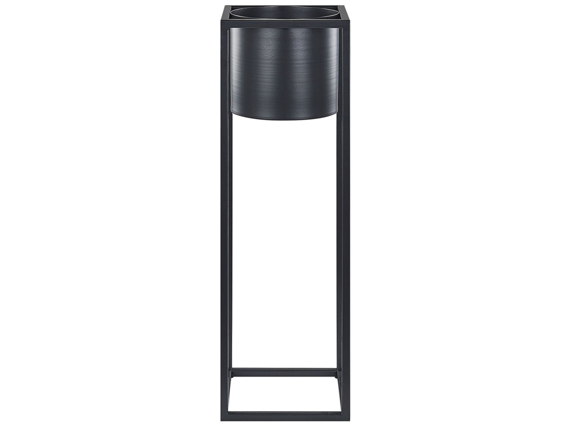 Maceta BELIANI Idra de Hierro Negro 15x15x50