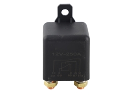 Relé De Arranque De Coche 5 Pin 250a Acero Inoxidable Latón Normalmente Abierto 12v Para Cortacésped