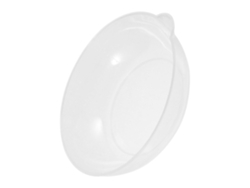 Bandeja de plástico redonda reutilizable para báscula de cocina digital, antiderrames, P Gokoco