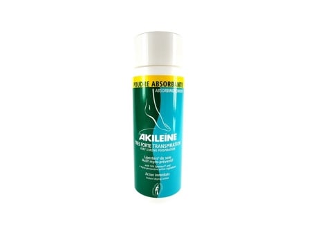 Crema Corporal AKILEINE Deo Polvo Pies Antitranspirante (75 g)