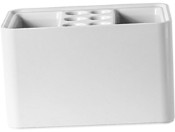 Soporte Para Paraguas De Plástico Inoomp, Organizador Resistente Para Paraguas Para El Hogar Y La Entrada, Blanco