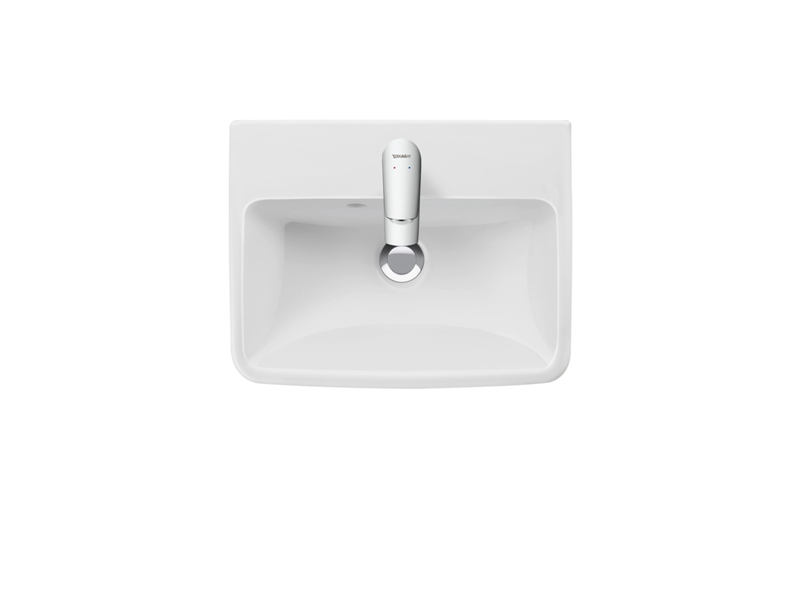 Mezclador de tazón Duravit No.1 S Minusflow, sin desagüe emergente, proyección de 100 mm, N11012002010